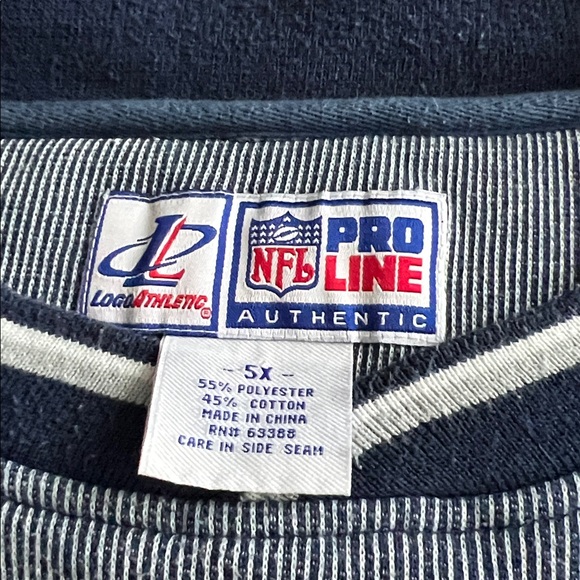 NFL Dallas Cowboys navy Crewneck Sweater size 5X - Picture 5 of 8